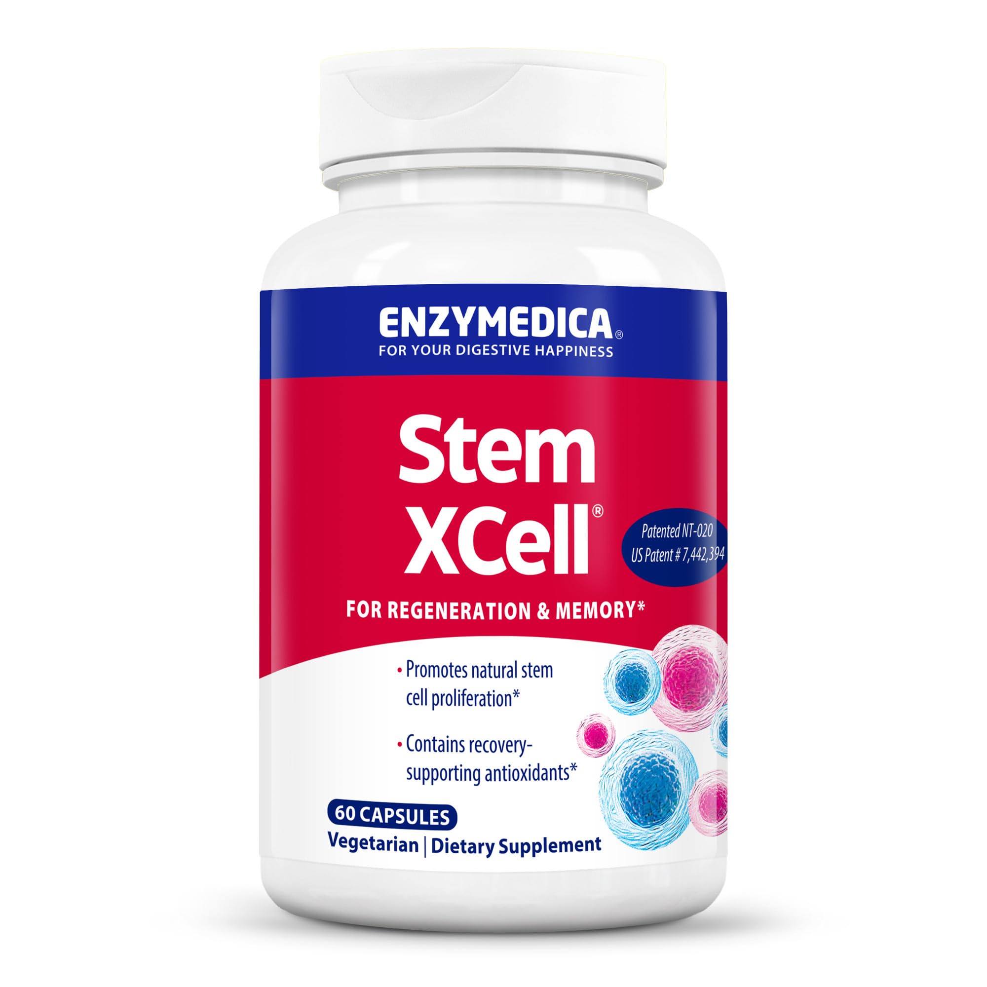 Enzymedica Stem XCell bottle label