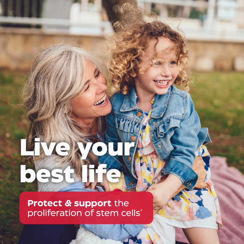 Cognitive health concept with antioxidants imagery