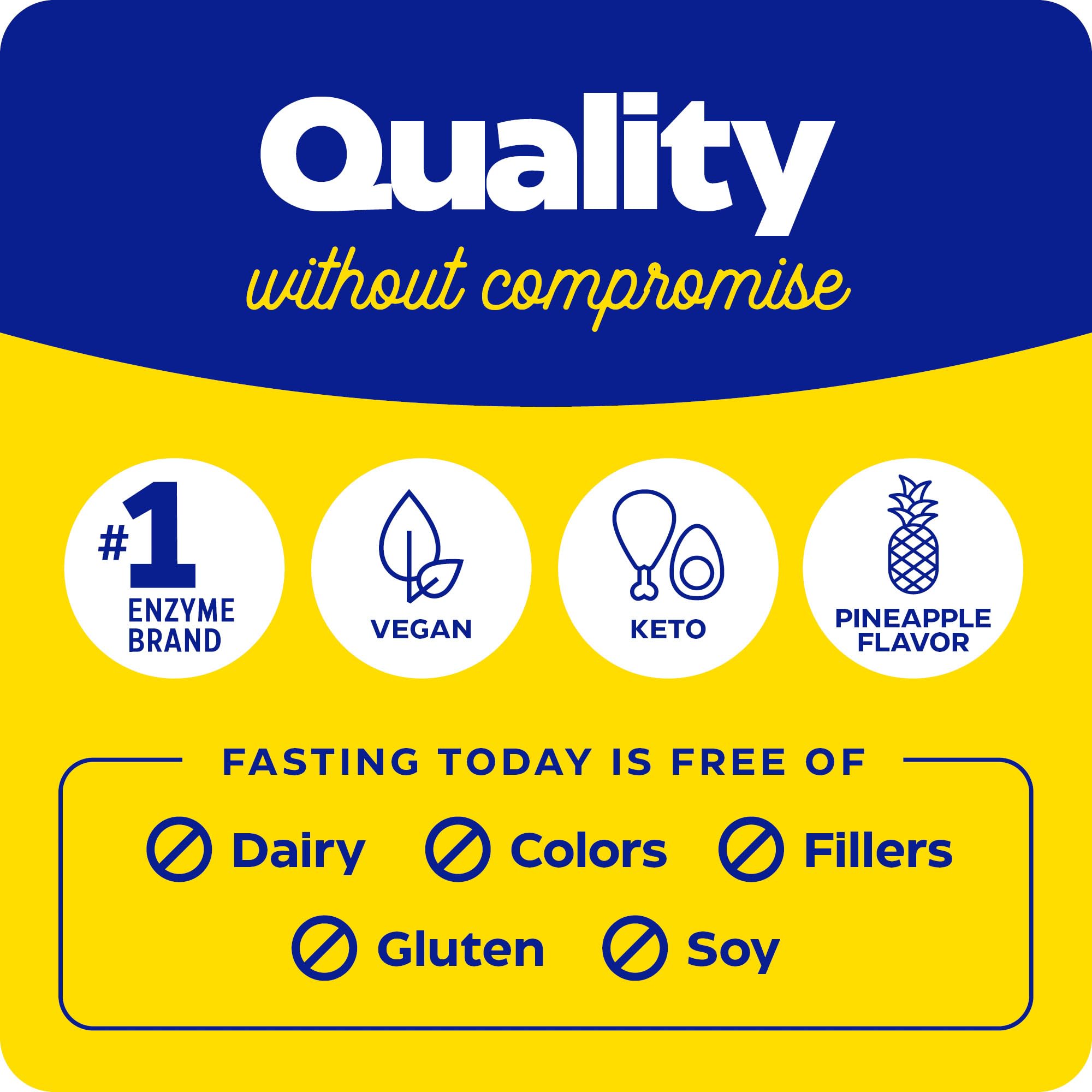 24-serving container of Enzymedica Fasting Today