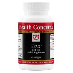 EPAQ Krill Oil 1000 mg per serving on bottle label