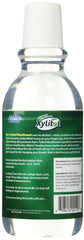 Epic Xyitol Spearmint Mouthwash bottle label close-up