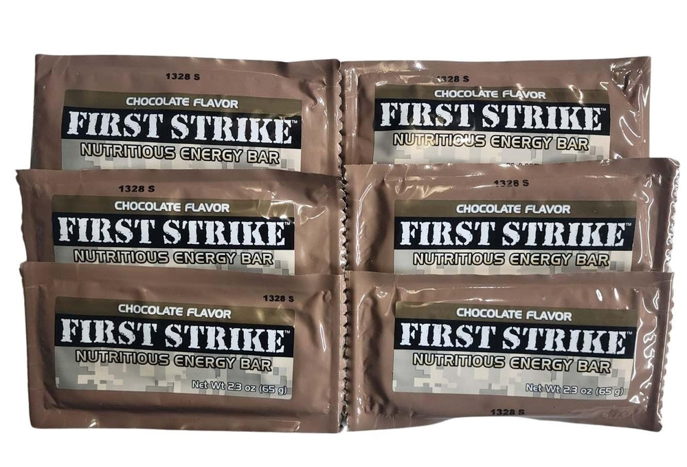 EPIDEMIC PROOF First Strike Energy Bar full-size 2.3oz boosts quick energy on the go.