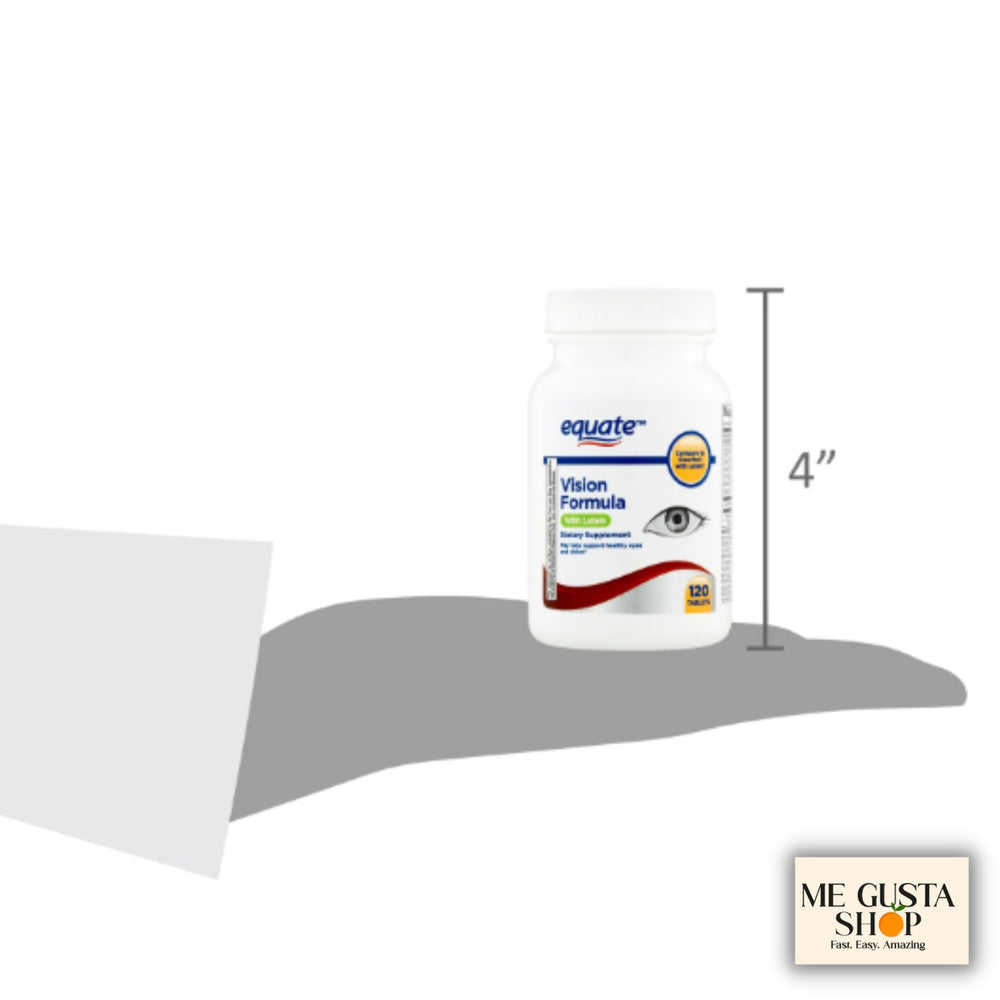 120-tablet bottle of eye health dietary supplement