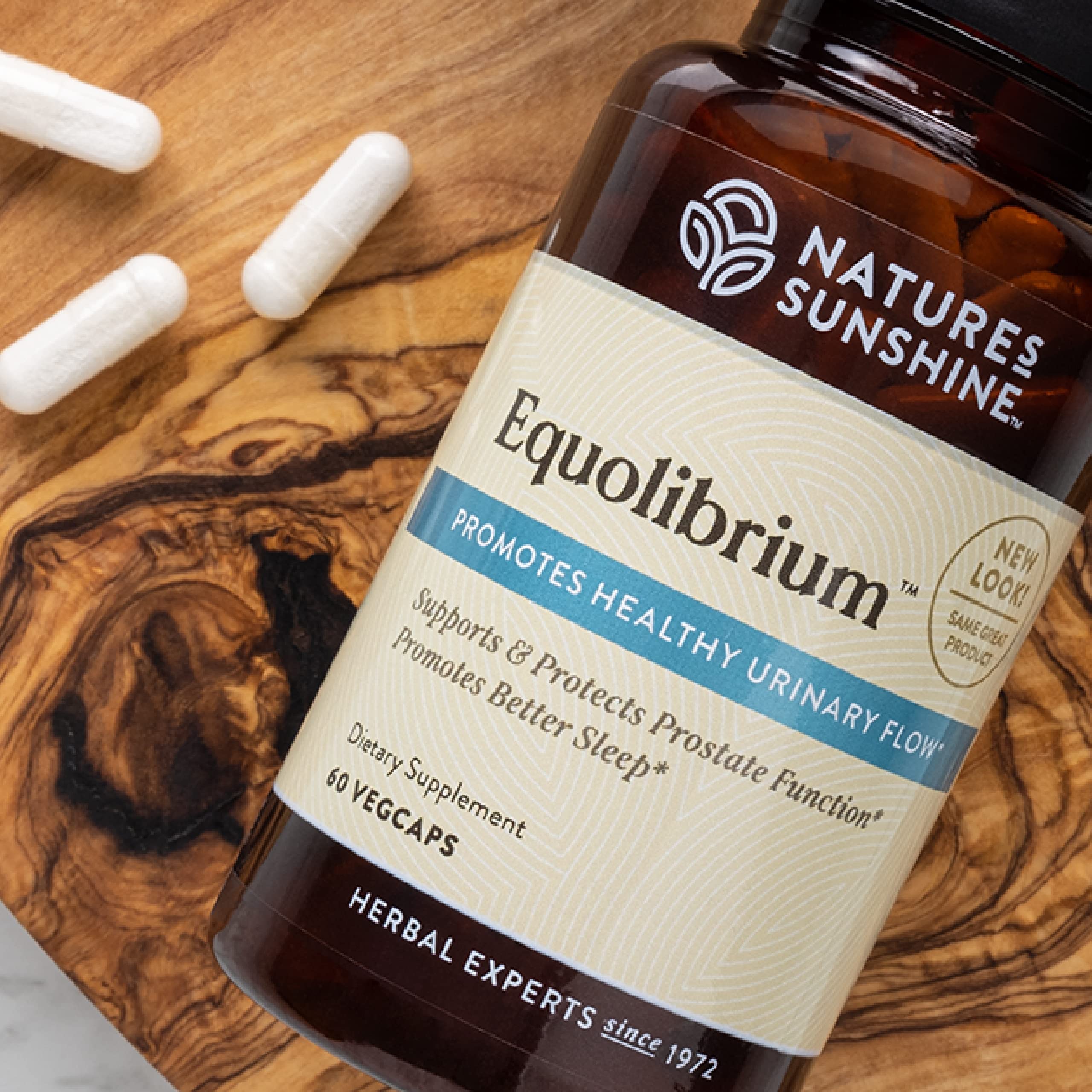 Equol antioxidant highlighted on the label