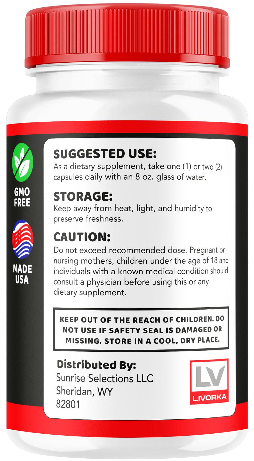 ErecBoost 2 Pack Capsules – product side view