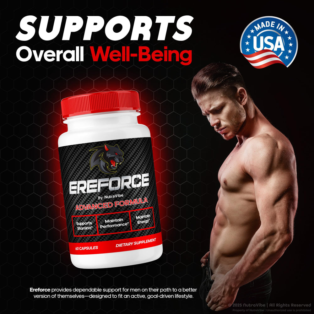 Ereforce pills vs capsules infographic