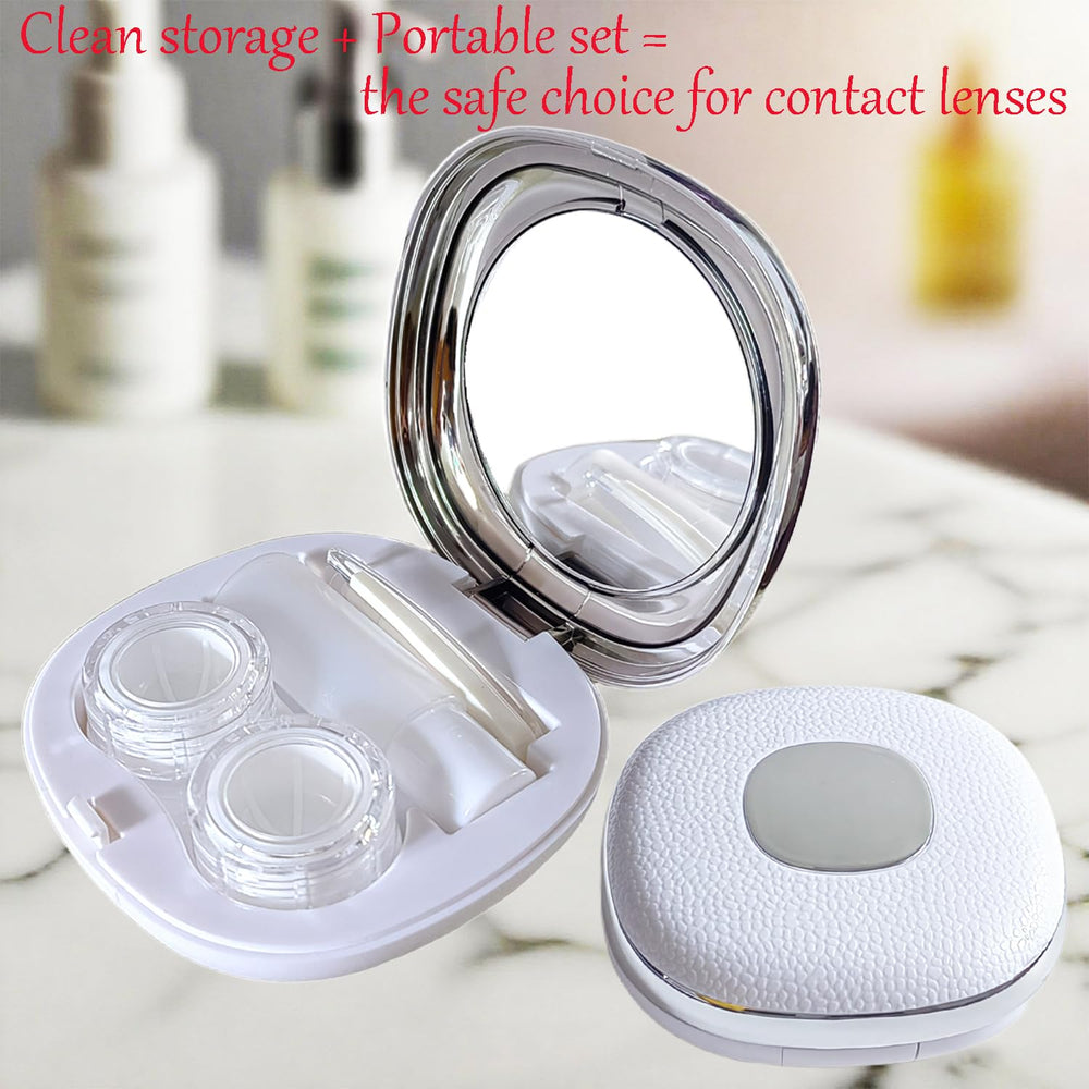 Integral tweezer and leak-proof bottle for solution in Erewa kit