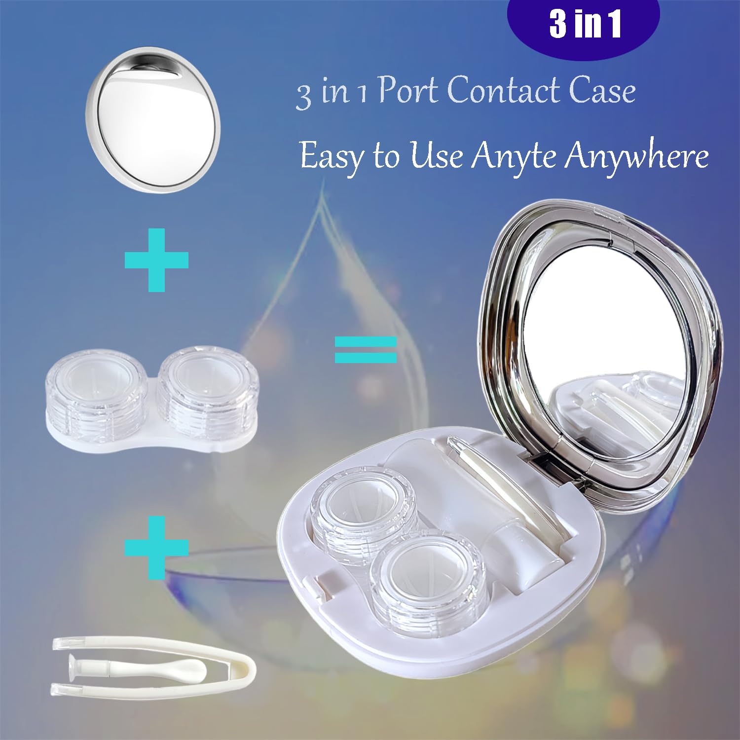 Erewa lens case kit packaging and contents