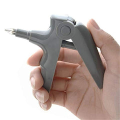 Ergonomic ligature gun handle