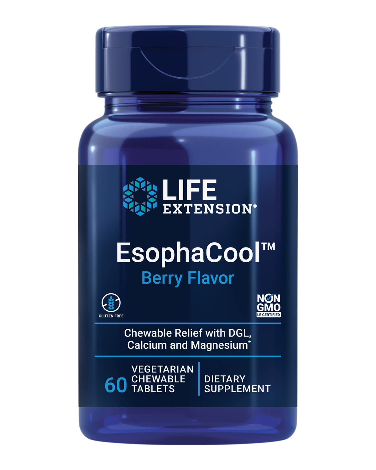 EsophaCool chewable tablet delivering fast-acting digestive relief