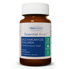 Front view of Allergy Research Group Essential-Biotic Saccharomyces boulardii 450mg bottle