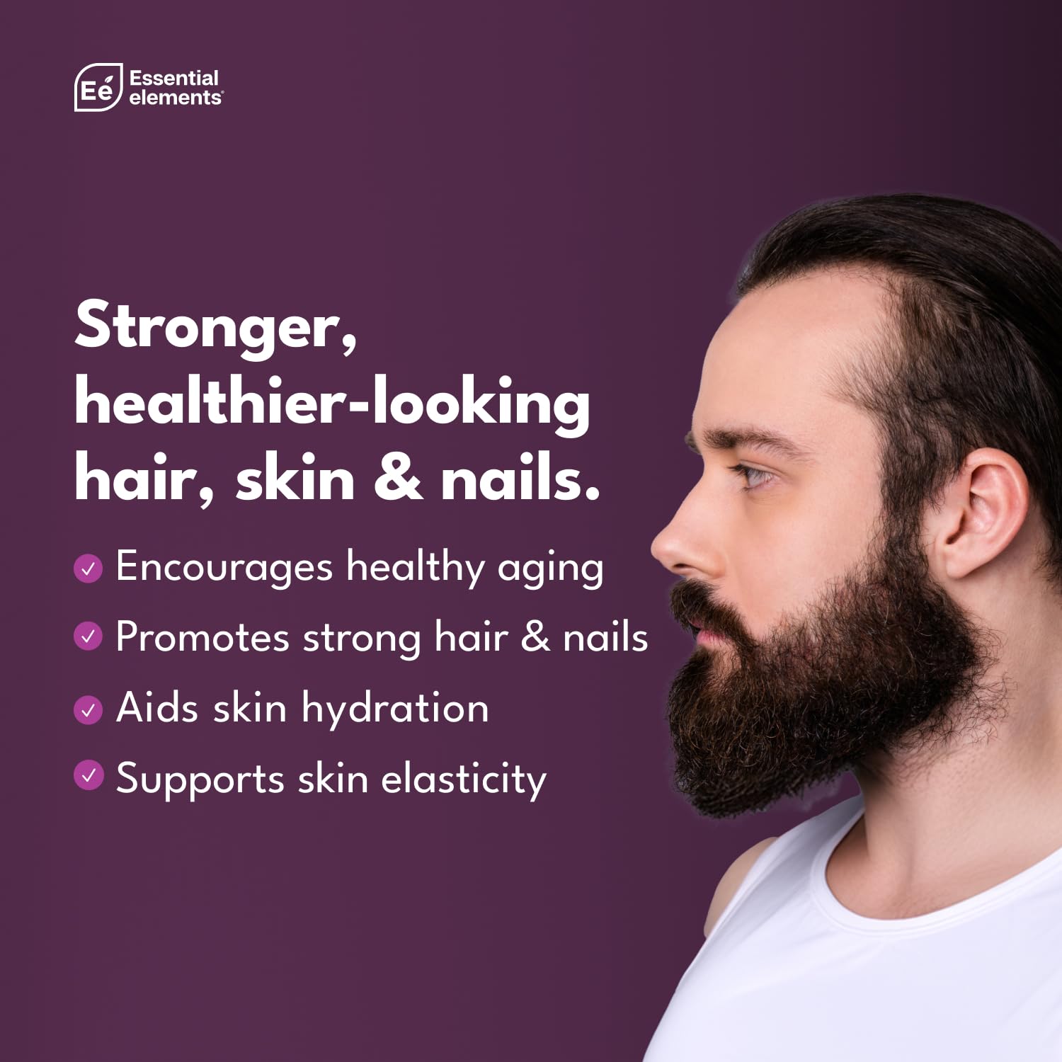 Grass-fed collagen source information on label