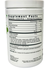 Label highlighting Type I & III collagen peptides and natural flavors