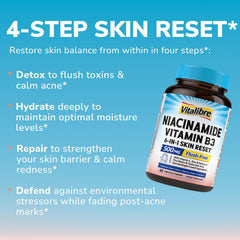 Key ingredients: hyaluronic acid, vitamin C, zinc, selenium