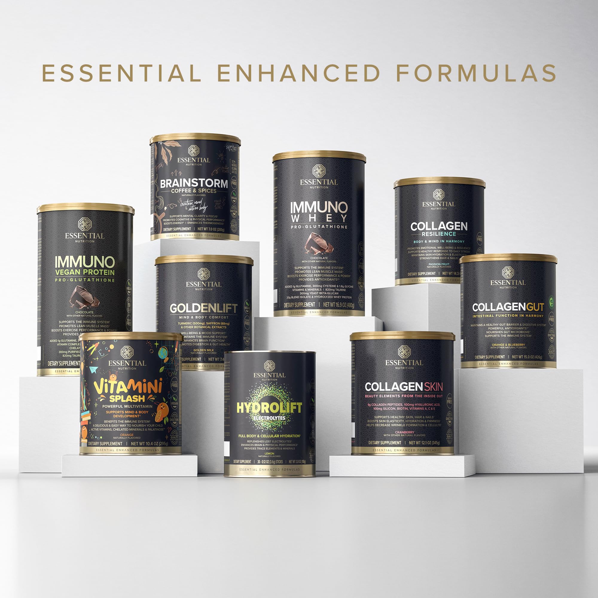 Essential Nutrition Immuno Whey vegetarian-friendly label for diverse diets