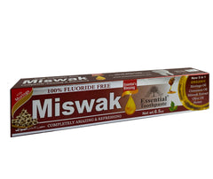 Packaging design showing 6 tubes: Essential Palace Miswak Herbal Toothpaste (Pack of 6)