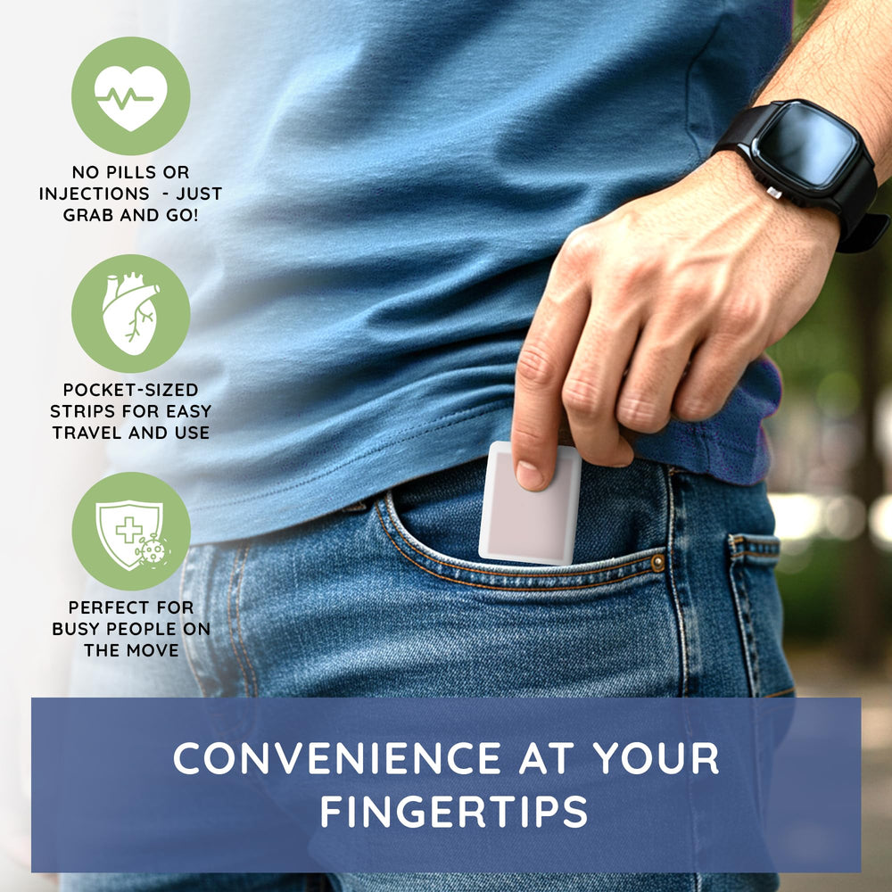 Front packaging highlighting Biotin, B6, B12 and Folate