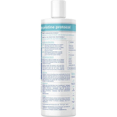 Label of Essentialoxygen Peppermint Brushing Rinse with mint design