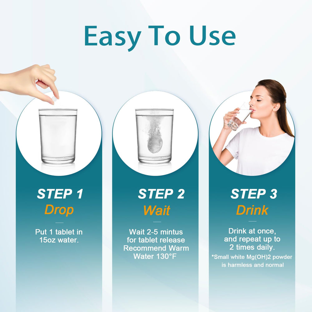 Post-workout recovery with hydrogen tablets