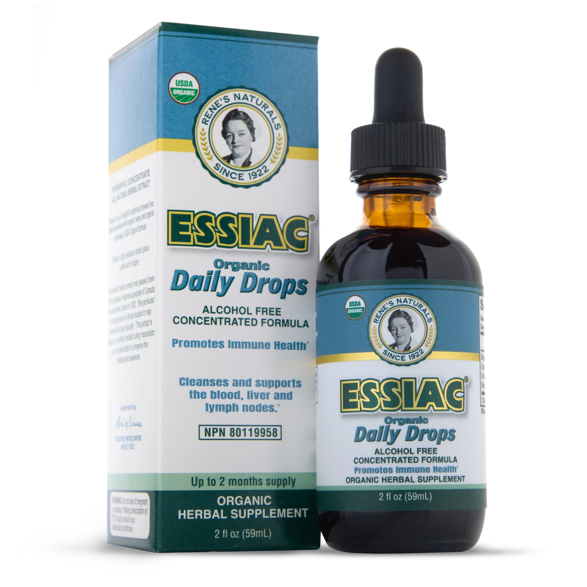 Essiac Daily Drops bottle front view