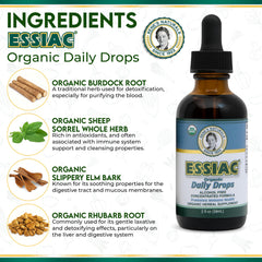 Essiac Daily Drops bottle side view