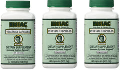 Essiac Vegetable Caps 180 caps pack (60 caps per bottle)