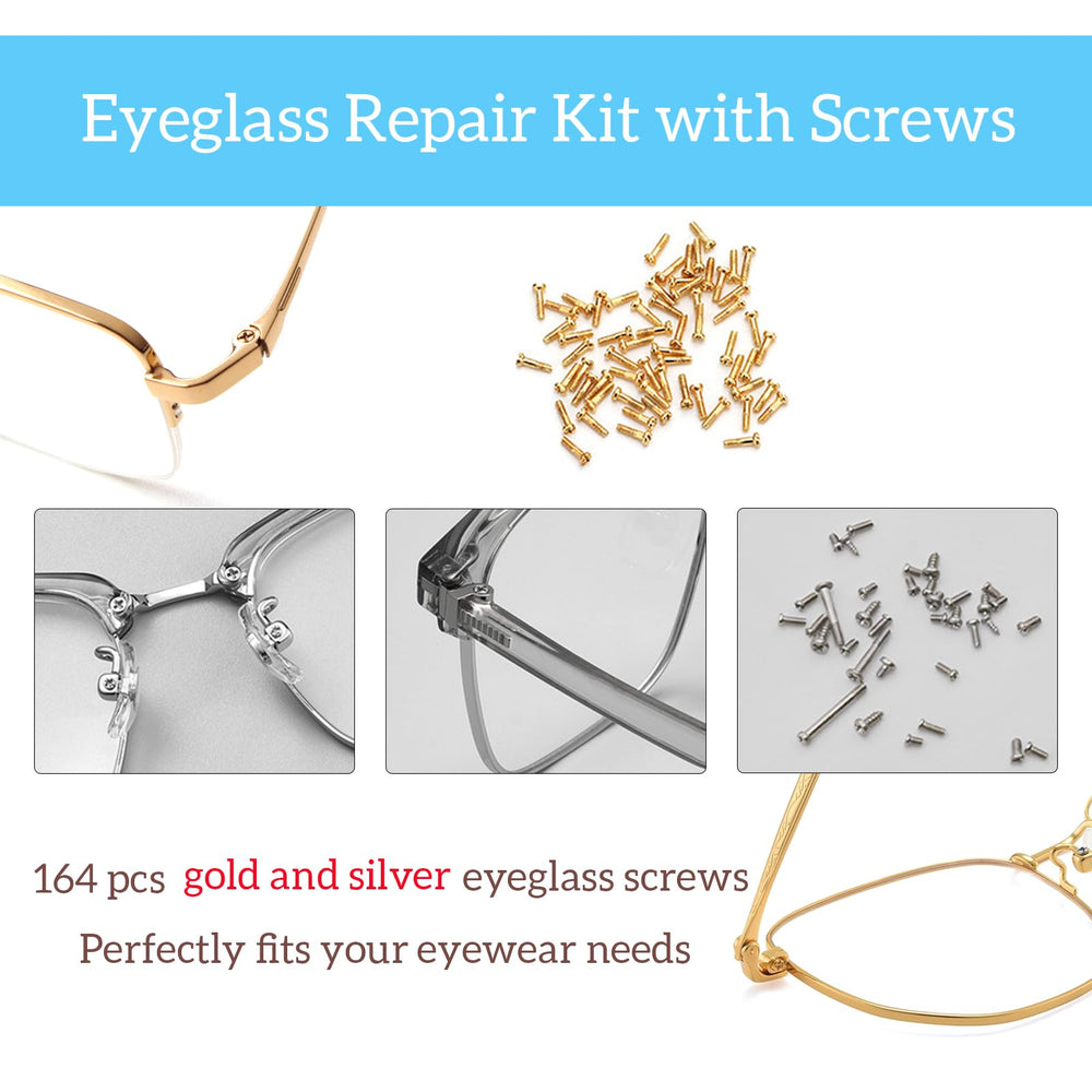 Assorted screws and nose pads for ESSSO repair kit