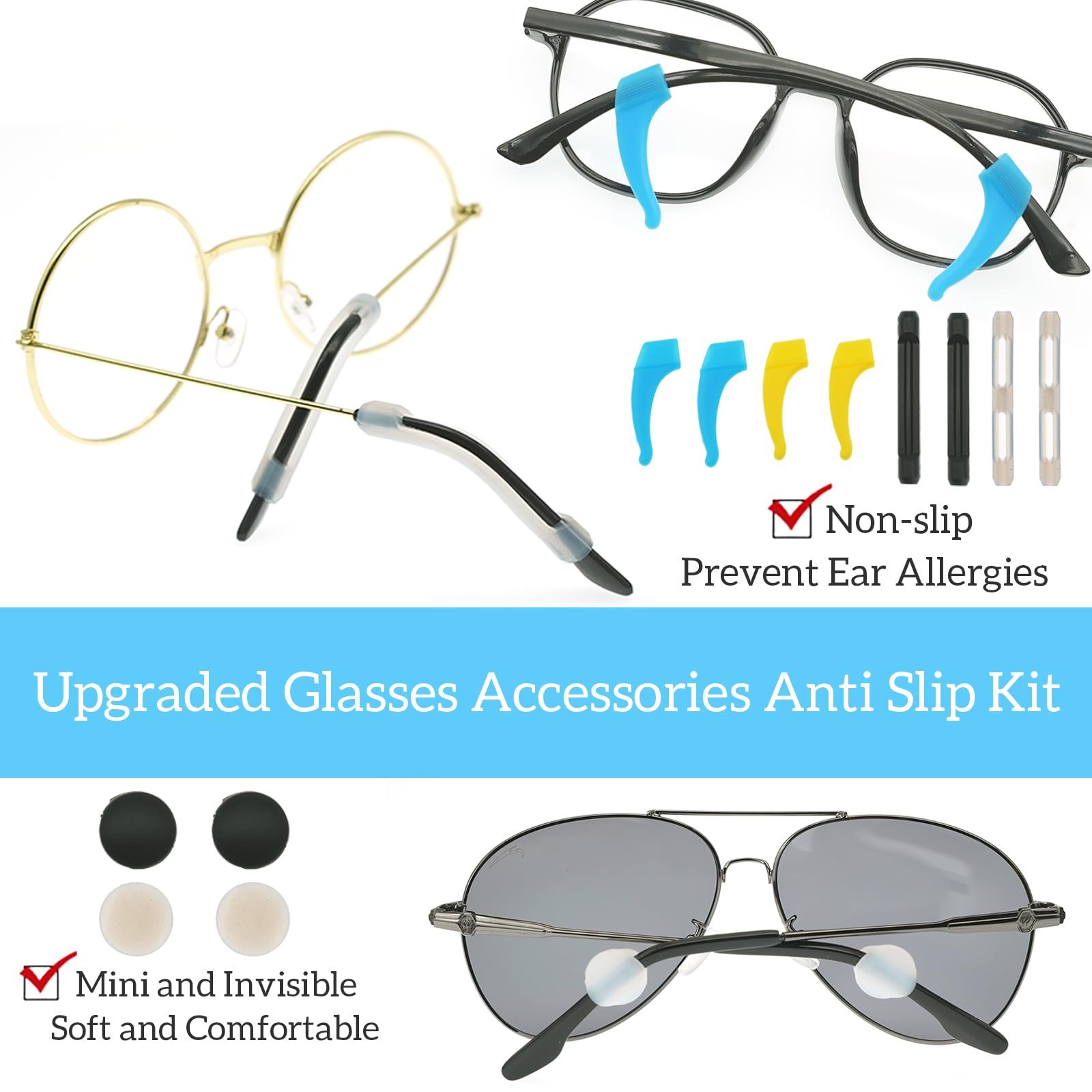 Sturdy storage case for eyewear repair tools