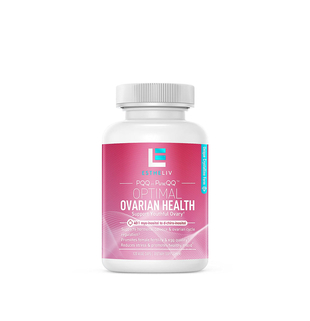 ESTHELIV Optimal Ovarian Health 120 VegeCaps bottle