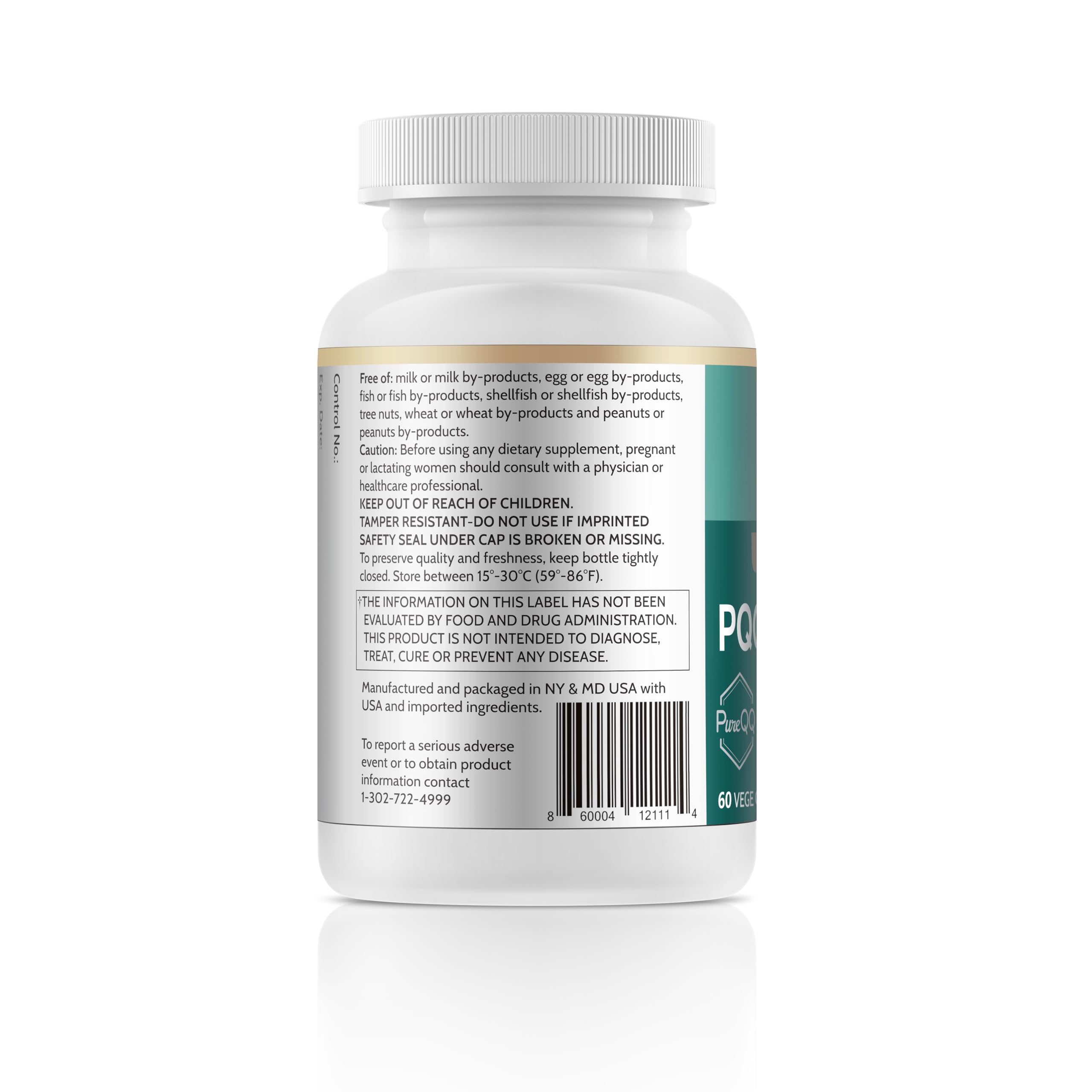 Product photo of PQQ and Phosphatidylserine capsules