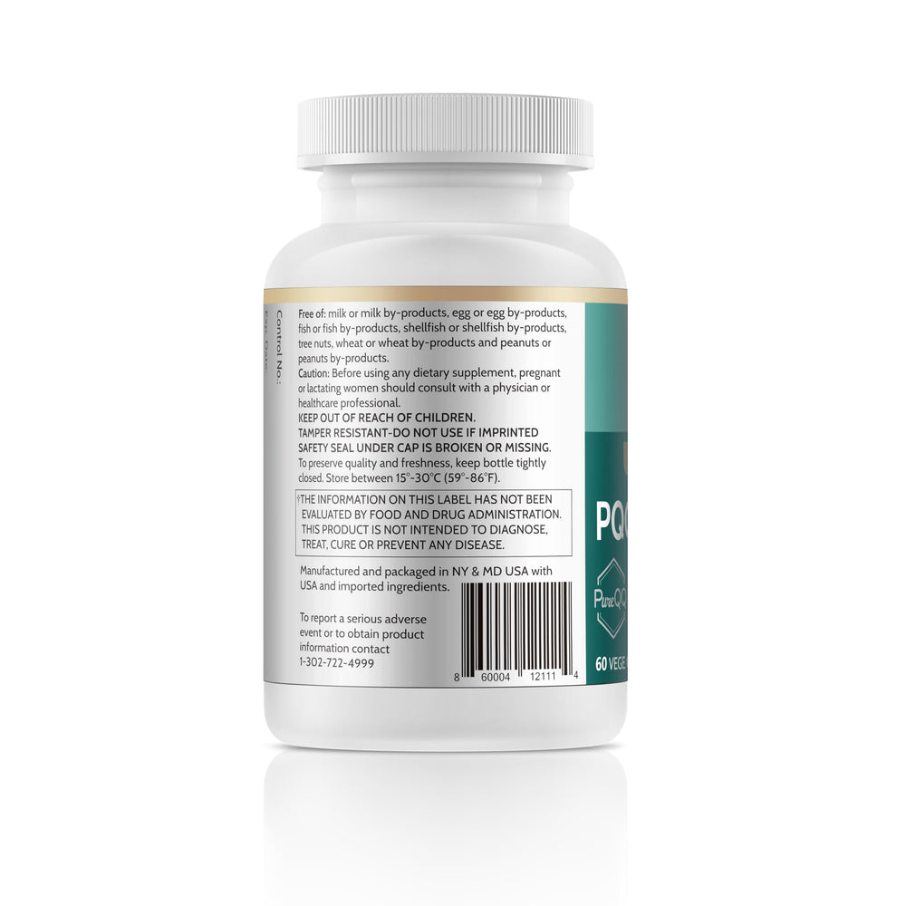 Product photo of PQQ and Phosphatidylserine capsules