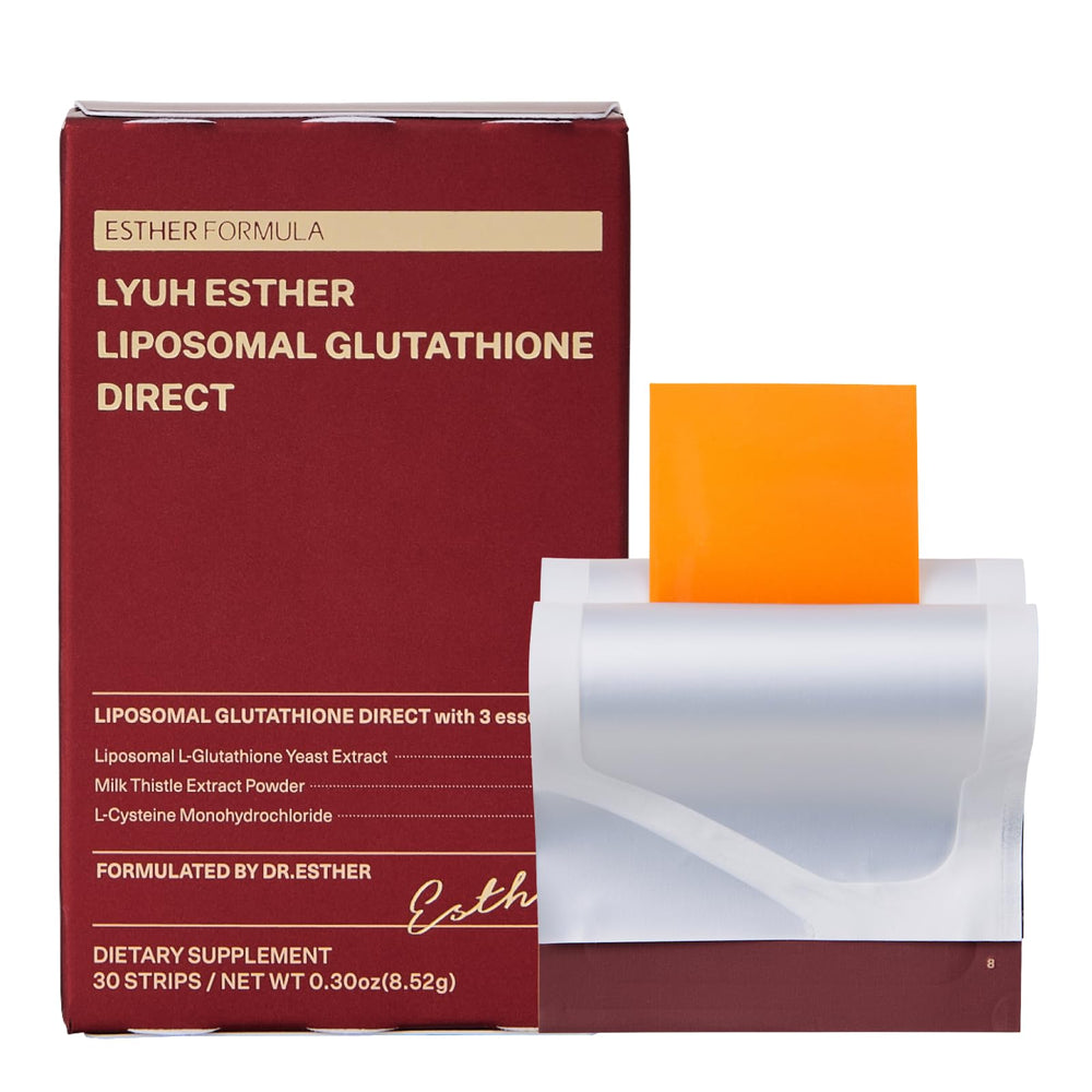 Esther Formula Liposomal Glutathione Direct box with 30 strips