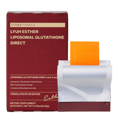 Esther Formula Liposomal Glutathione Direct box with 30 strips