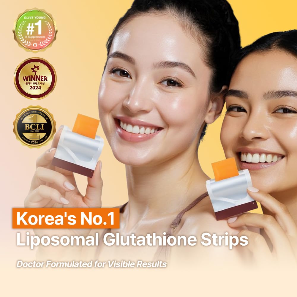 Close-up of Esther Formula glutathione direct strip blister