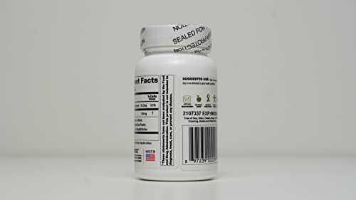 Ingredient list and nutrition facts on label