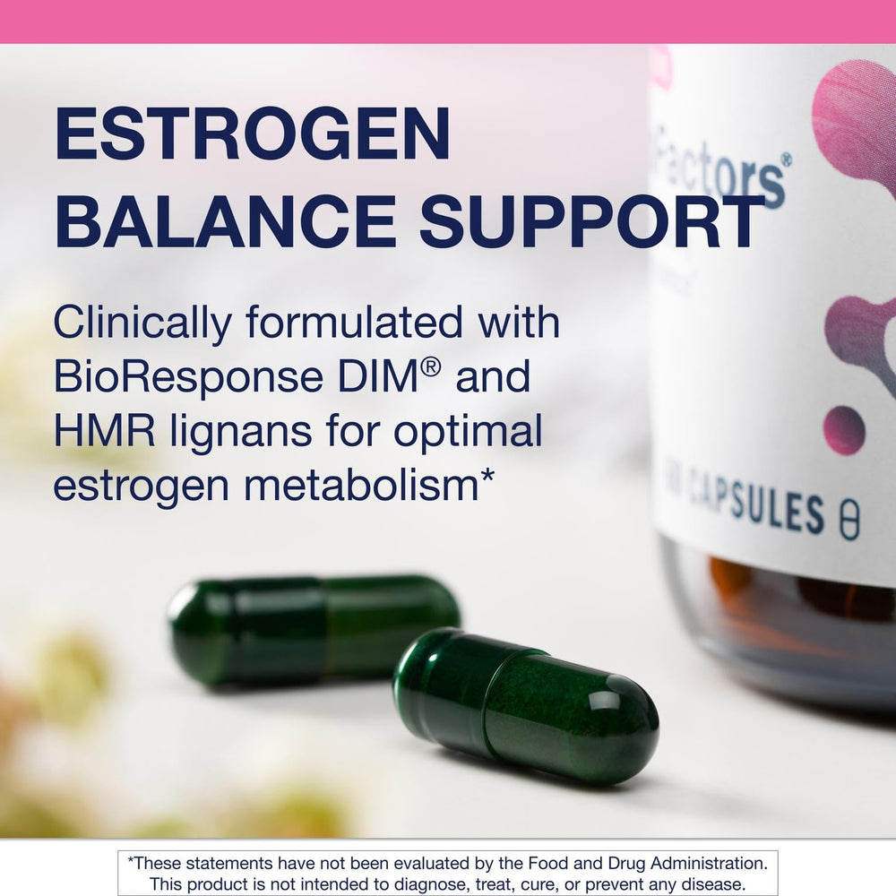 Graphic depicting estrogen metabolism and detox pathways