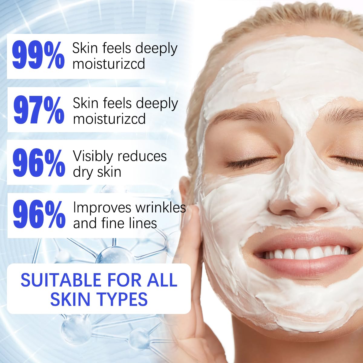 Product packaging with label and scoop