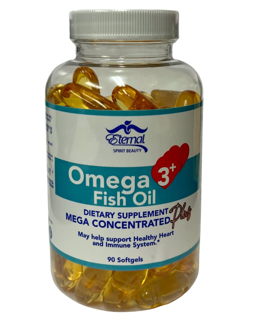 Bottle of Eternal Spirit Beauty Omega 3 Fish Oil Concentrate