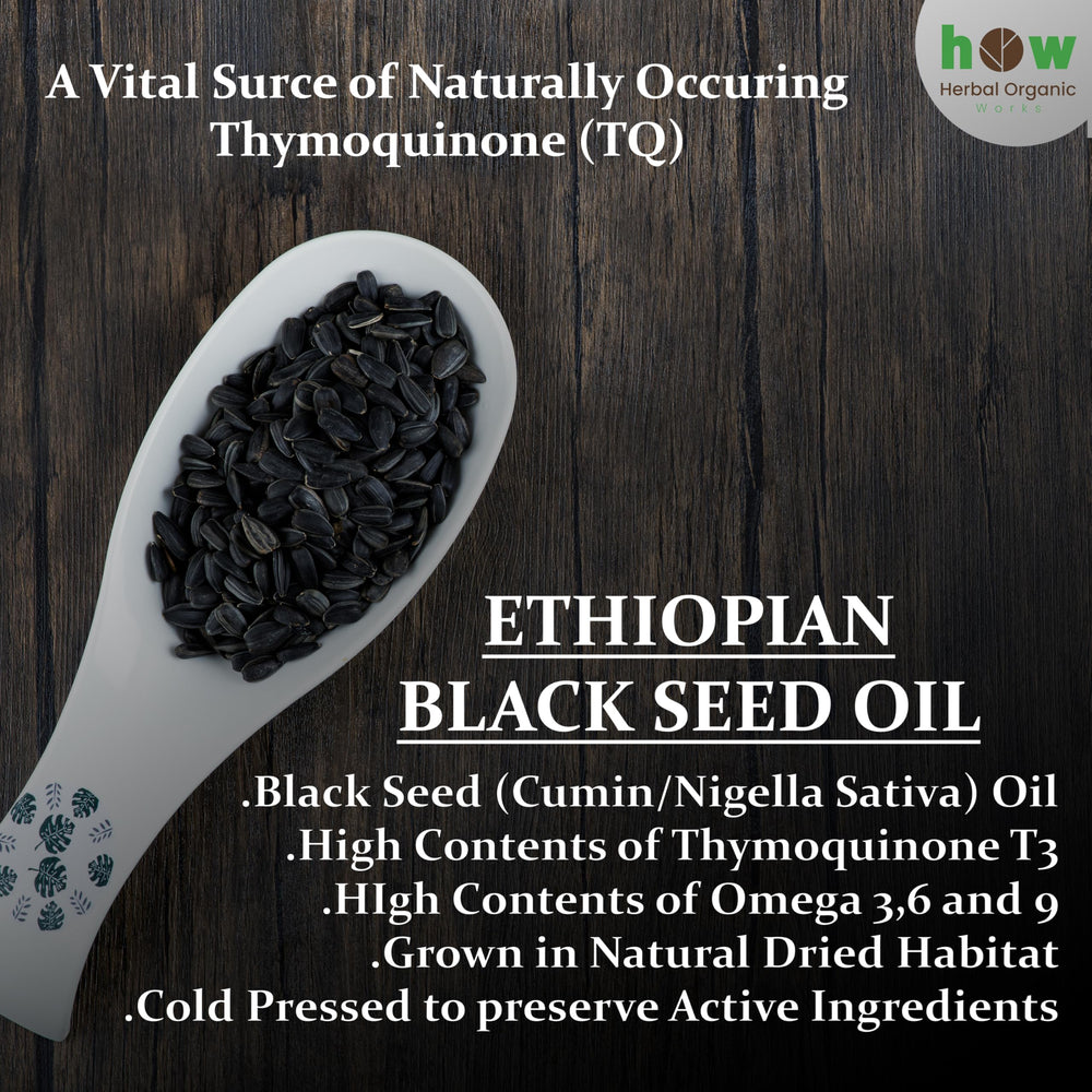 Hair care use: applying black seed oil to scalp