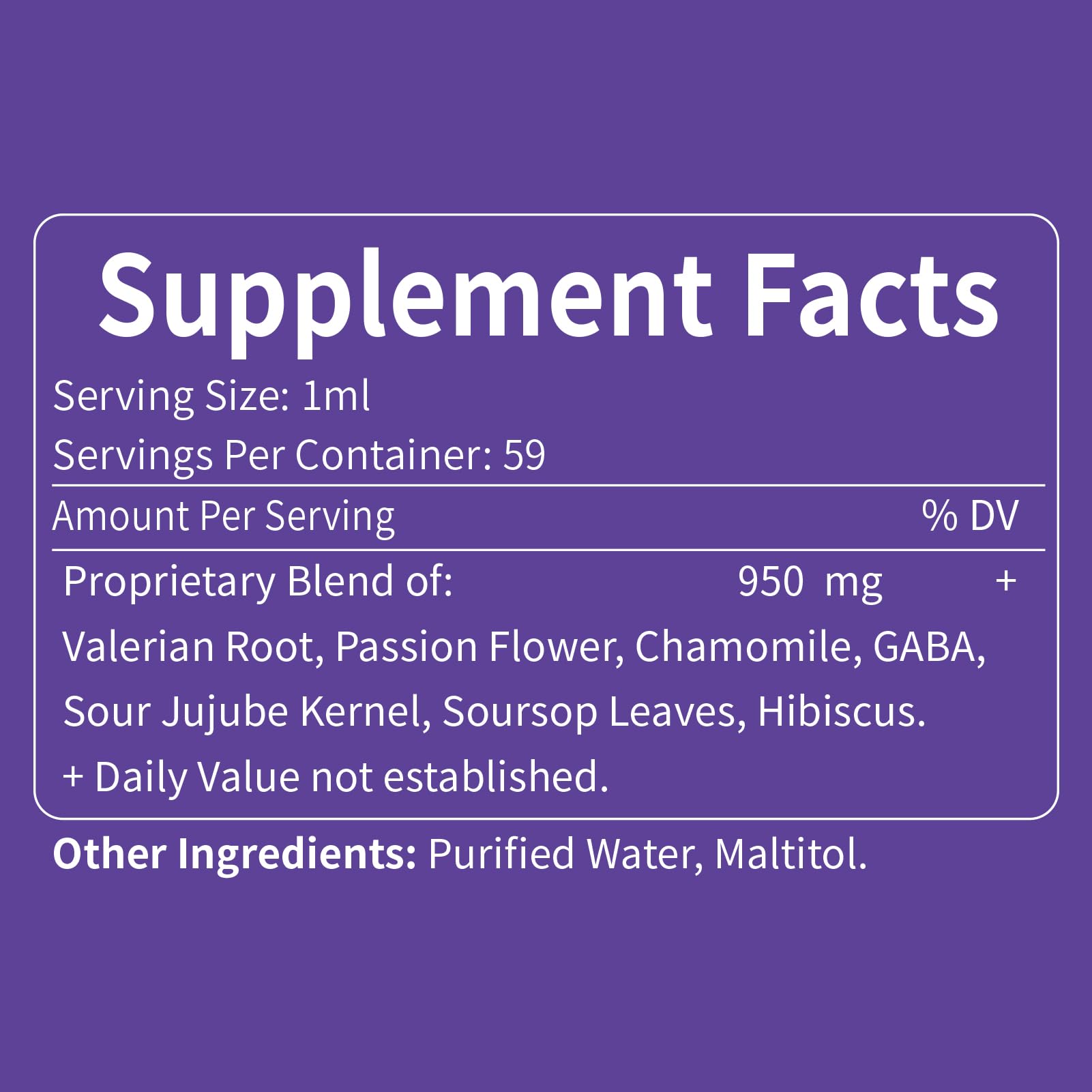 2oz bottle packaging of Eubrition passion flower sleep drops