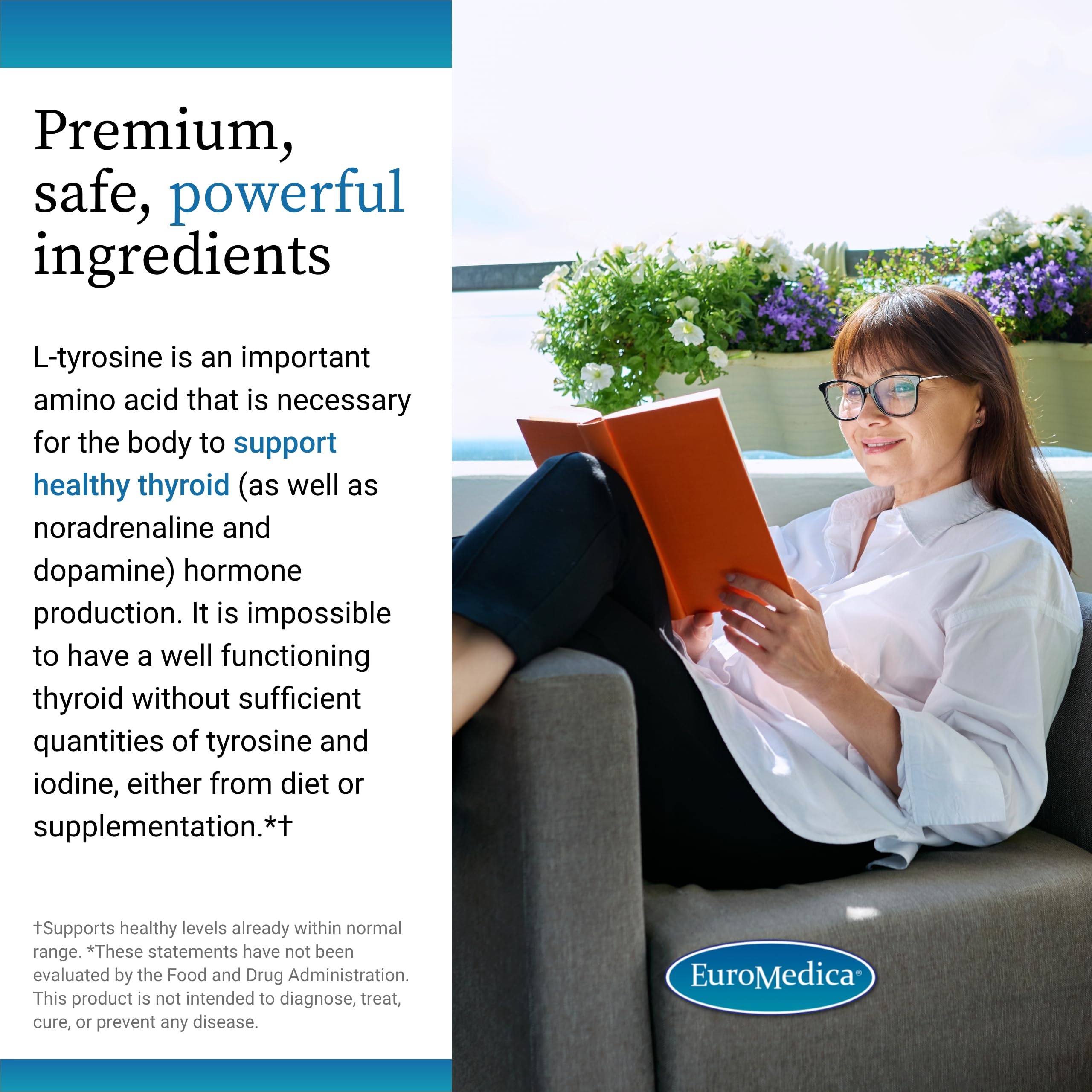 Allergen-friendly thyroid care formula label