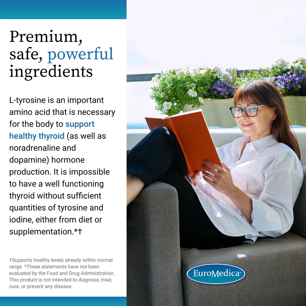 Allergen-friendly thyroid care formula label