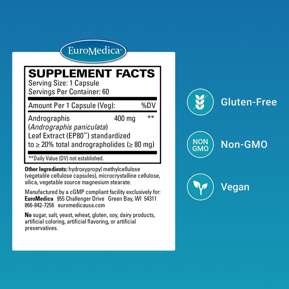 Andrographis EP80 capsules supporting joint mobility