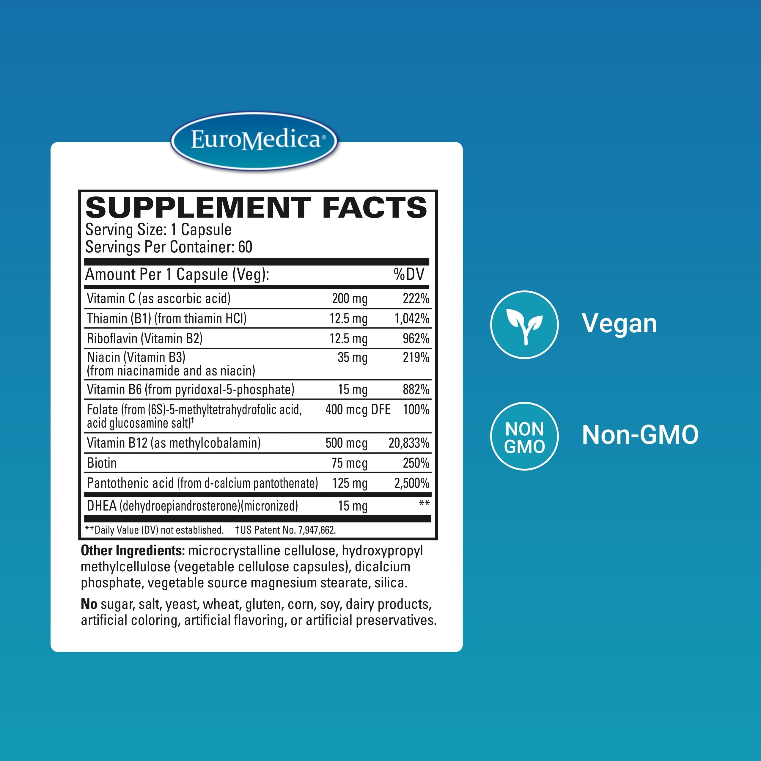 Capsules inside a bottle for cortisol stress support