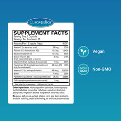 Capsules inside a bottle for cortisol stress support