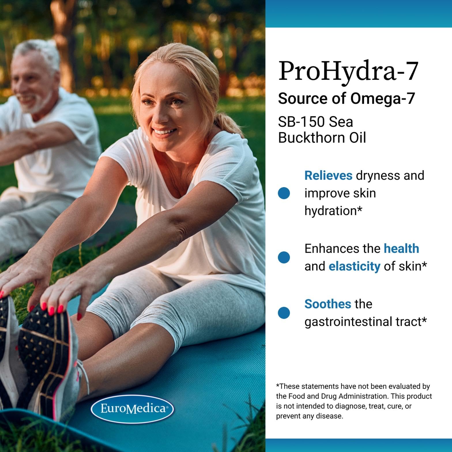 Sea buckthorn oil illustration for omega-7