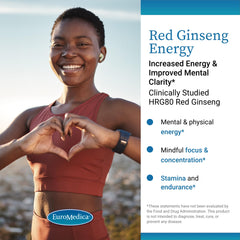 EuroMedica Red Ginseng Energy capsules
