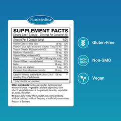 Close-up of EuroMedica Sucontral D bottle