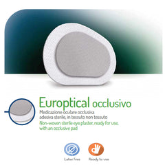 Patch designed for easy application under glasses
