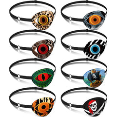 Eurzom 8-pack eye patches for kids with animal style pattern, patch 1
